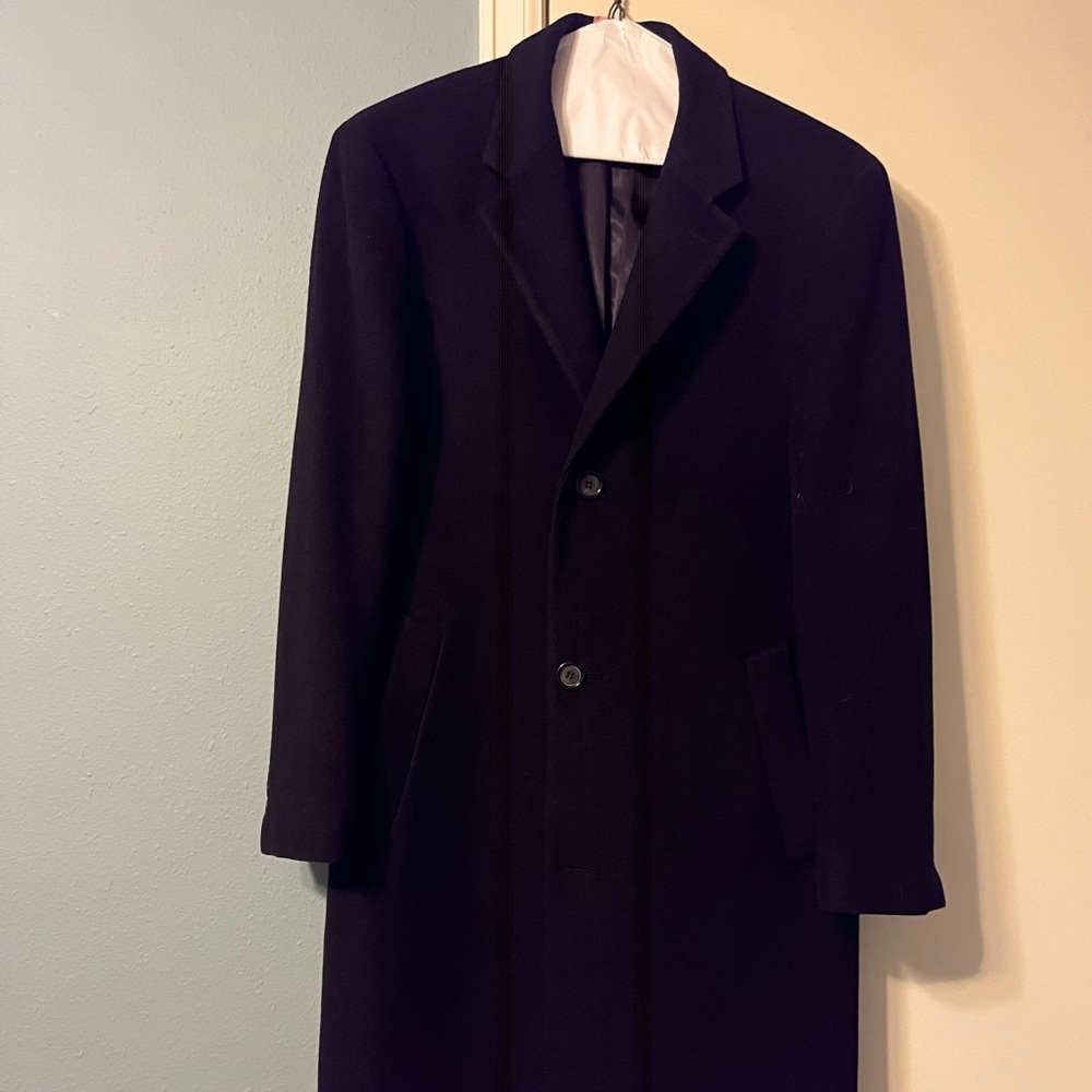 Men’s Ralph Lauren Wool Coat Black